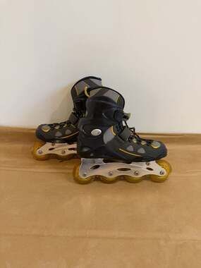 Talon 6000 Inline Skates Black Yellow